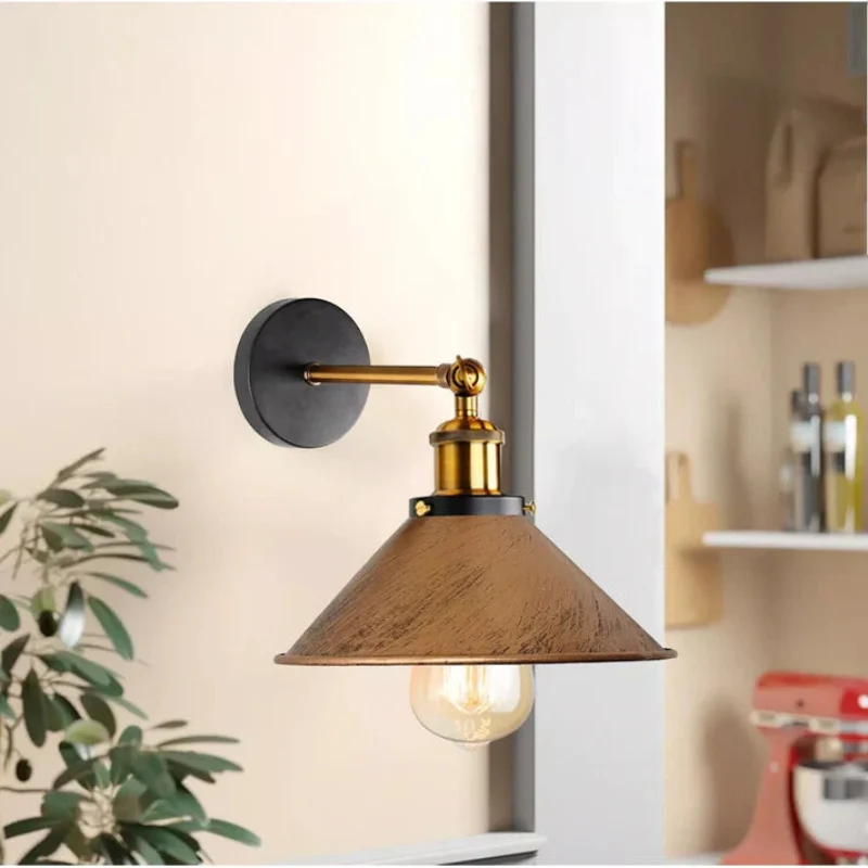 LED-Wandleuchten innen gebürstetes Kupfer, 1-flammig~3122