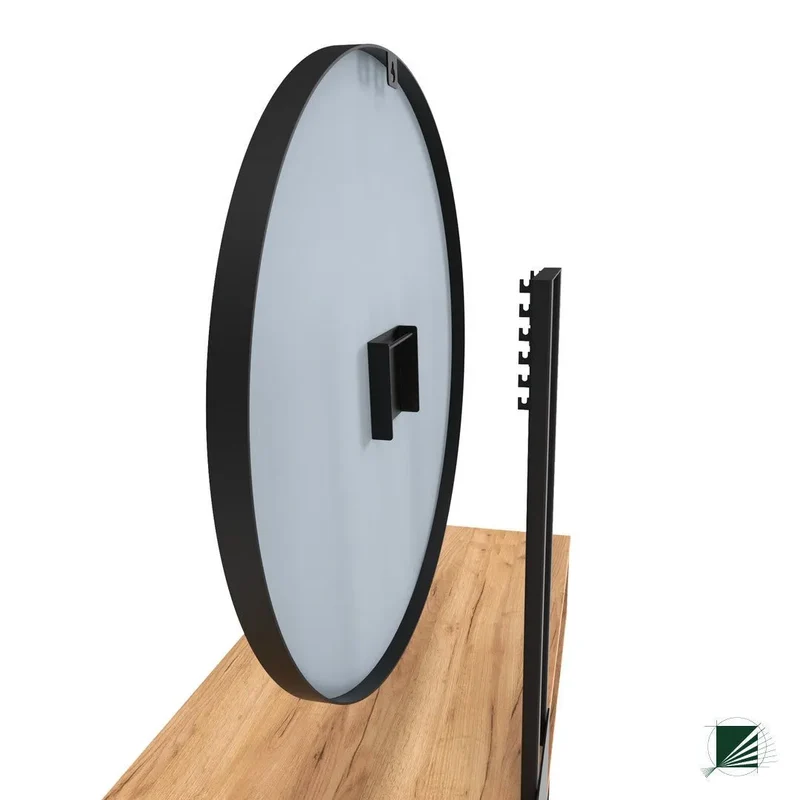 Dressing Table with mirror LOFT Oak Black