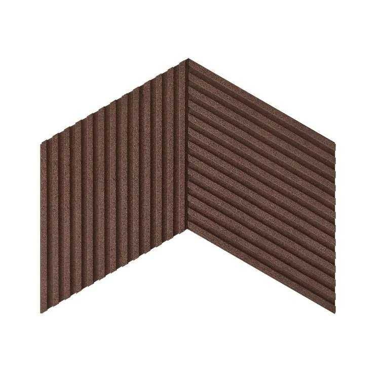 DIAMOND STRIPE 3D Cork Acoustic Wall Panels