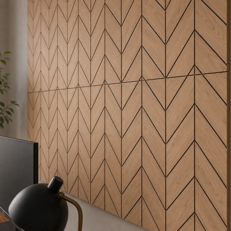 GrooveCraft Milled Acoustic Wall Panels MDF - 7