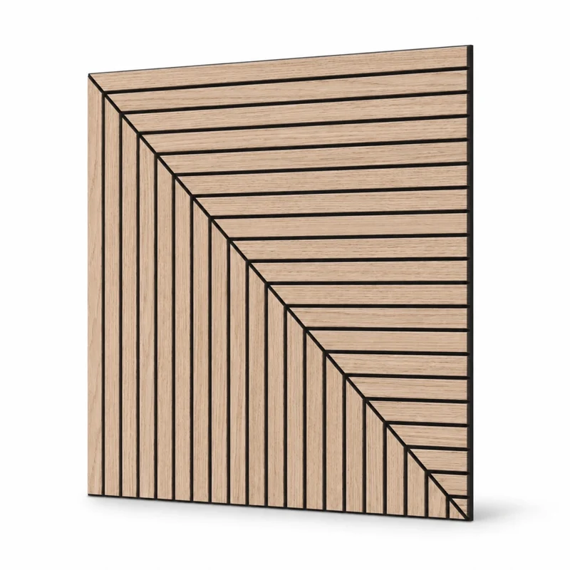 GrooveCraft Milled Acoustic Wall Panels MDF - 6