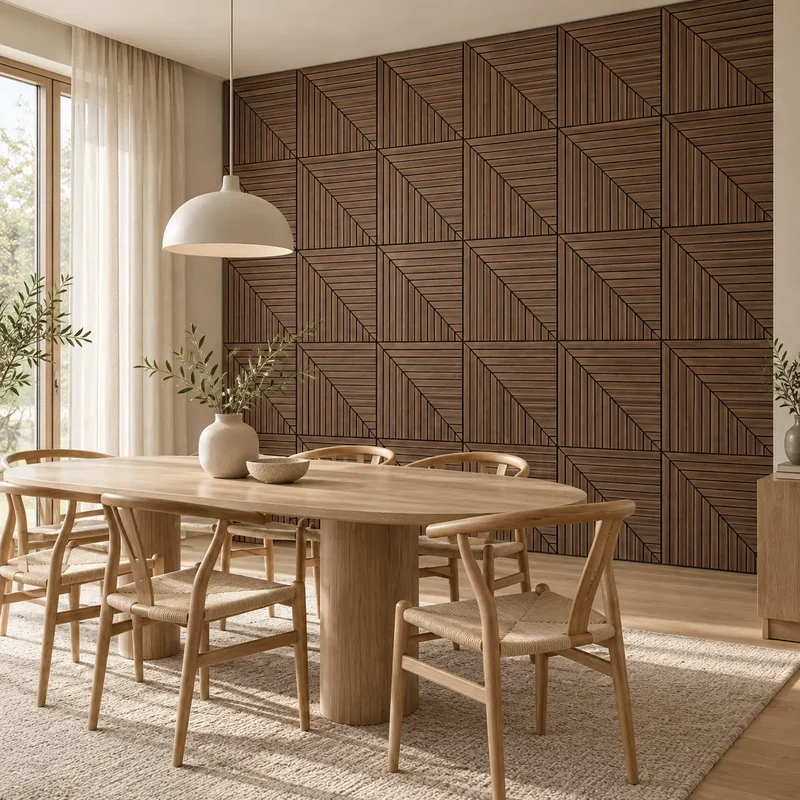 GrooveCraft Milled Acoustic Wall Panels MDF - 6