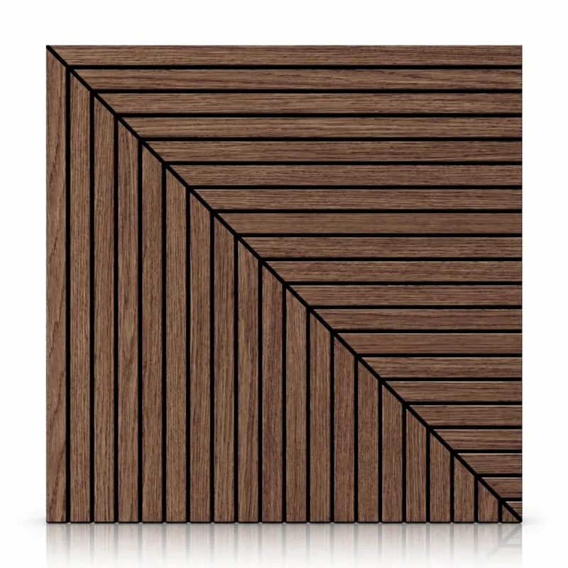 GrooveCraft Milled Acoustic Wall Panels MDF - 6