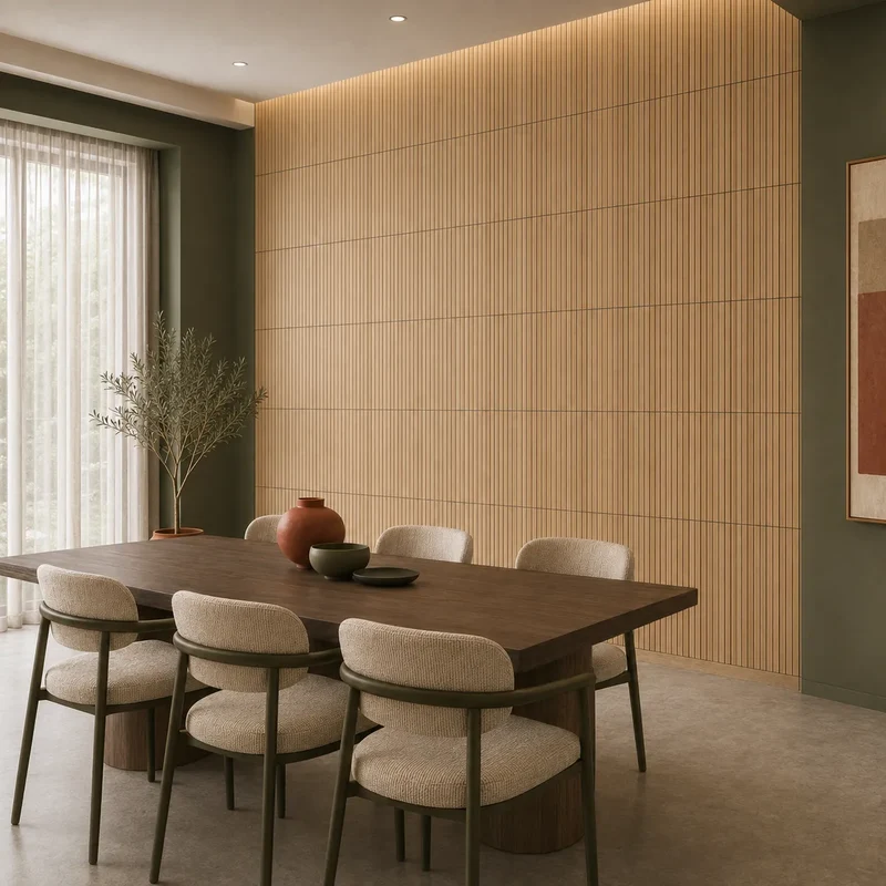 GrooveCraft Milled Acoustic Wall Panels MDF - 5