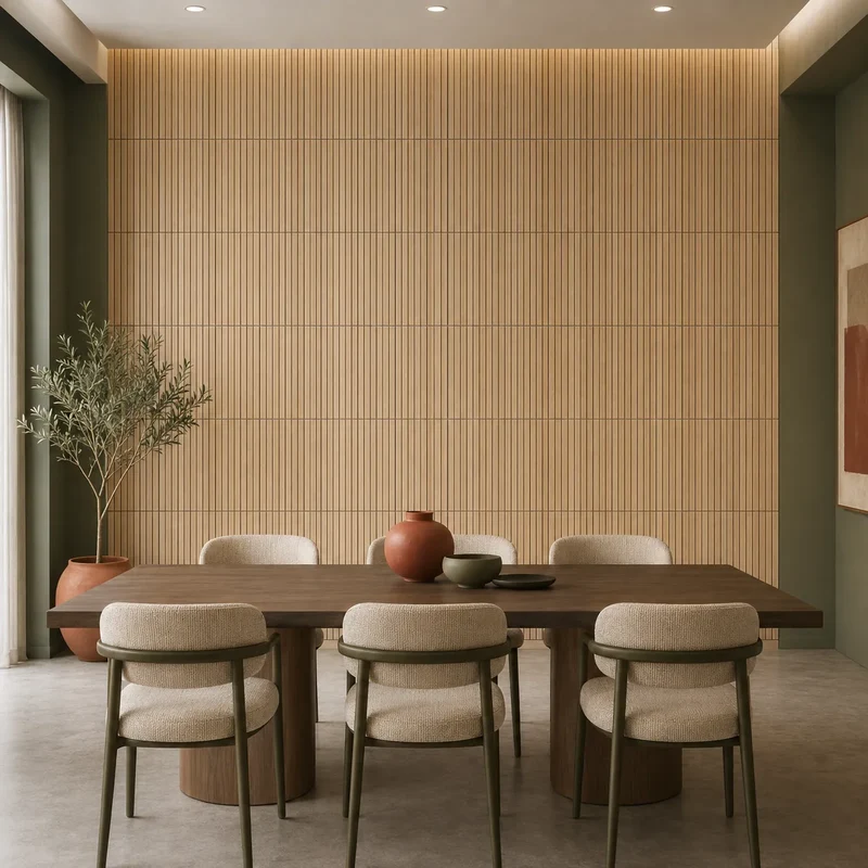 GrooveCraft Milled Acoustic Wall Panels MDF - 5