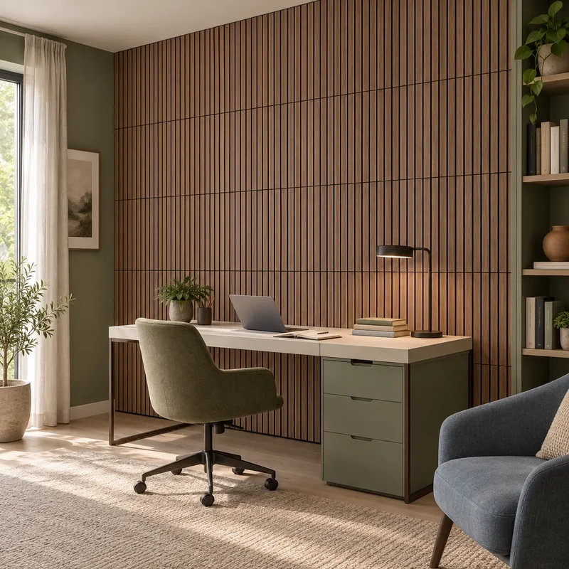 GrooveCraft Milled Acoustic Wall Panels MDF - 5