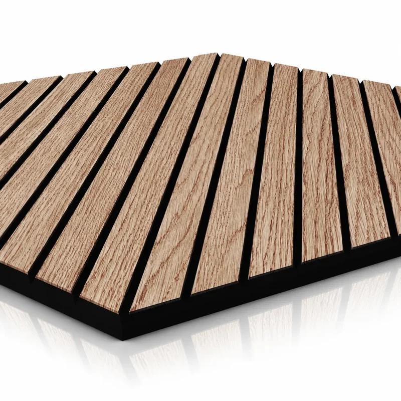 GrooveCraft Milled Acoustic Wall Panels MDF - 4