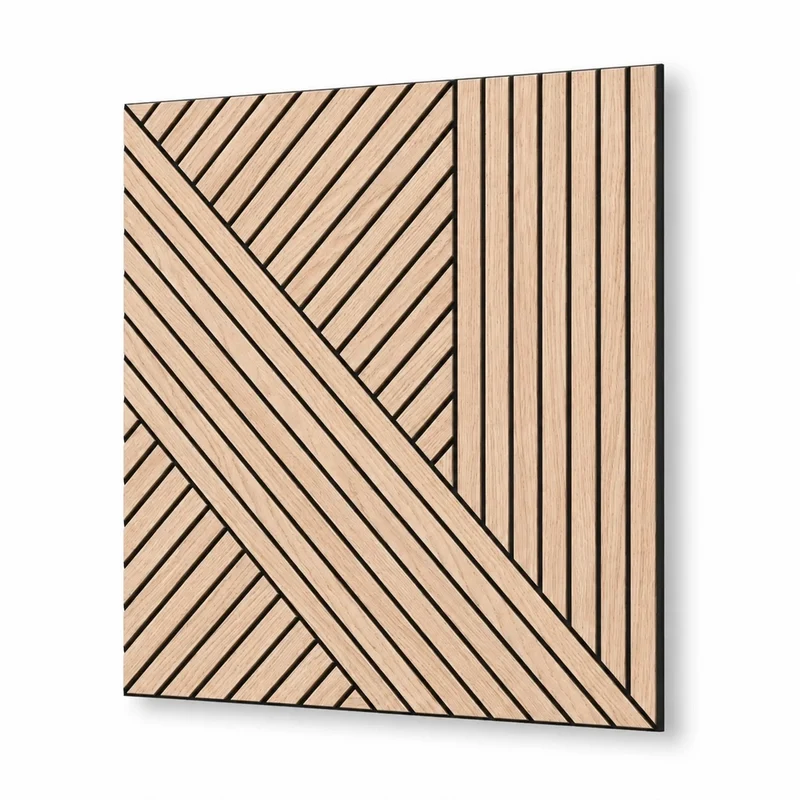 GrooveCraft Milled Acoustic Wall Panels MDF - 3