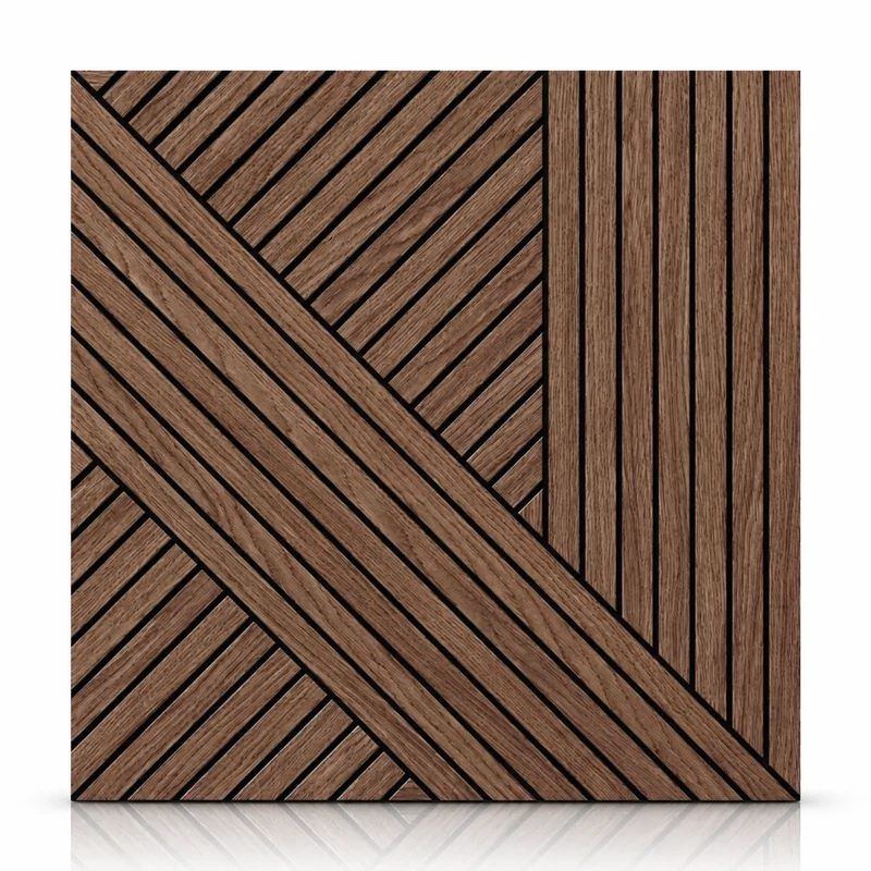 GrooveCraft Milled Acoustic Wall Panels MDF - 3