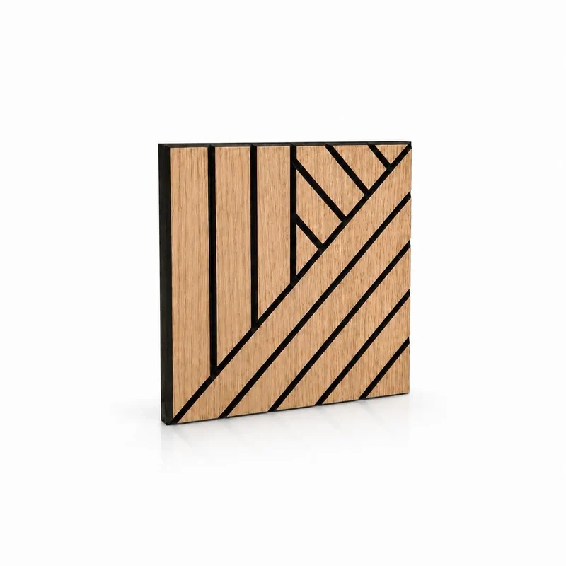 GrooveCraft Milled Acoustic Wall Panels Sample
