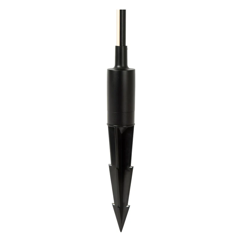 LED-Gartenstrahler Lornex IP54 Schwarz 58cm