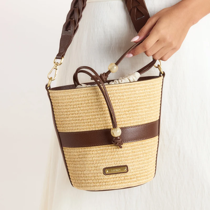 Cleo Bucket-Bag - Beige