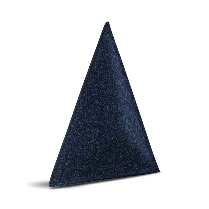 PYRAMID 3D Acoustic Felt Wall Panels - NAVY Multipack