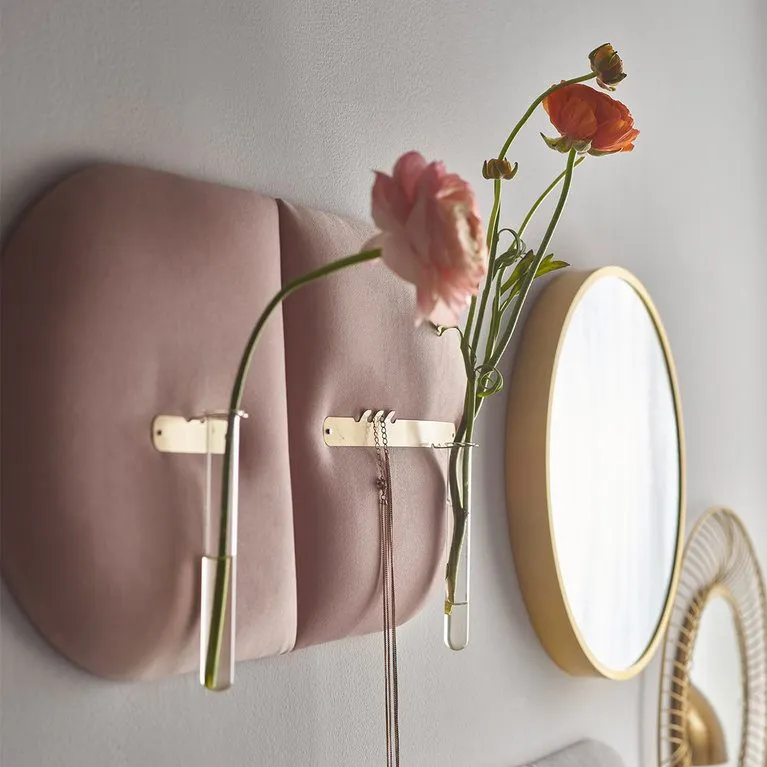 Upholstered Wall Panels Oval 30x30 cm