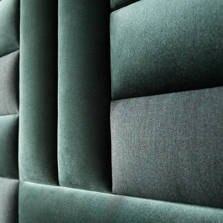 Upholstered Wall Panels 60x15 cm