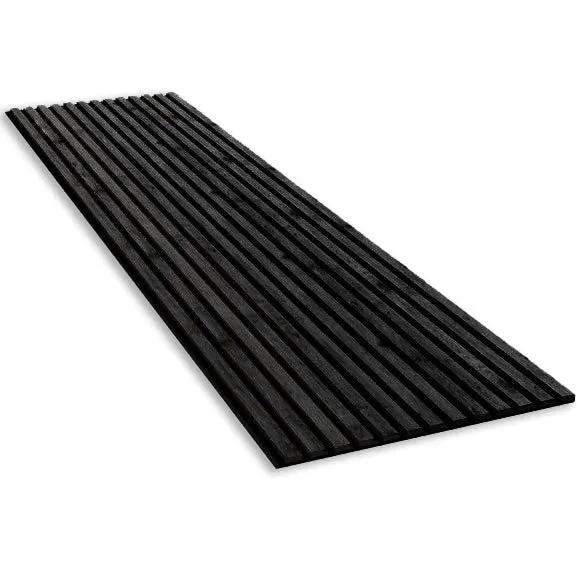 Charcoal - Acoustic Wood Slat Wall Panel