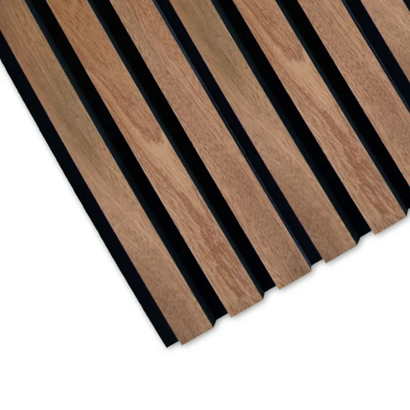 Sapelli - Acoustic Wood Slat Wall Panel