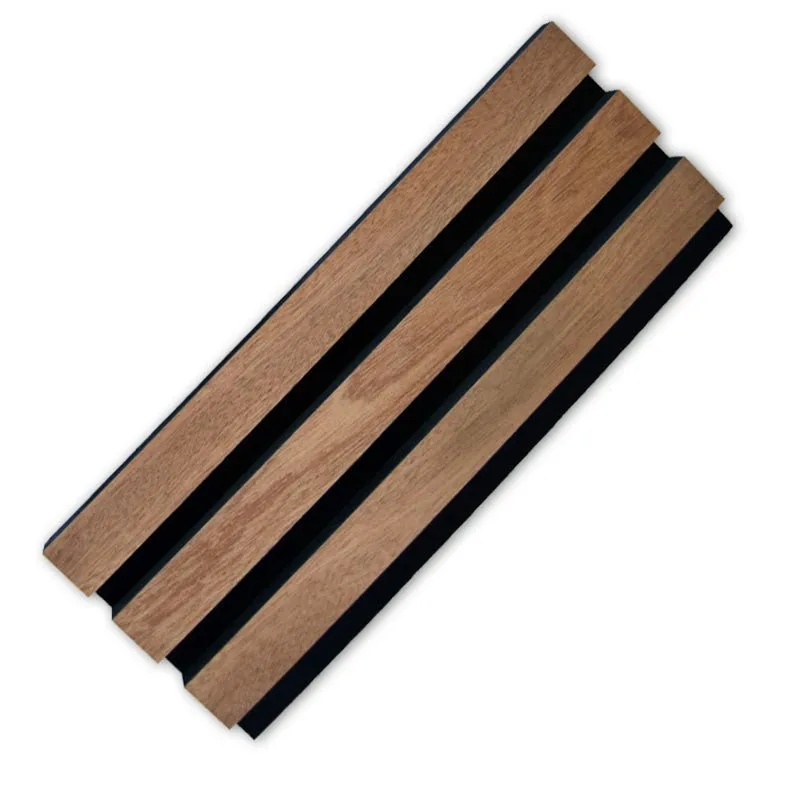 Sapelli - Acoustic Wood Slat Wall Panel