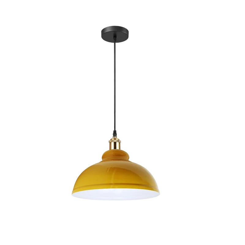 Esszimmer pendelleuchten | Kuppel | gelb | Ø 29 cm~3090