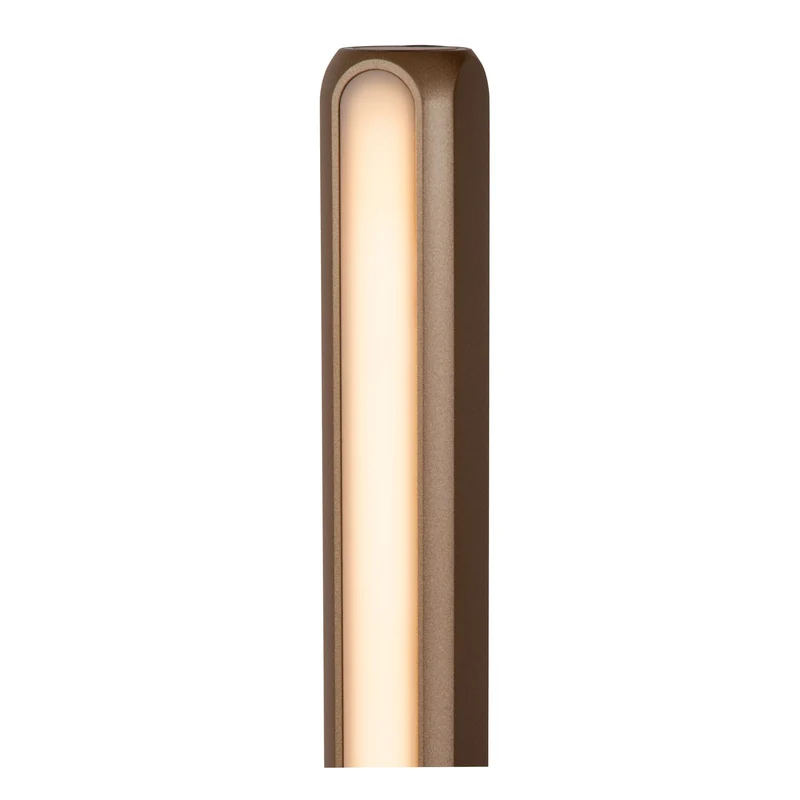 LED-Stehleuchte Braga CCT Touchdimmer dimmbar Kaffee 155cm