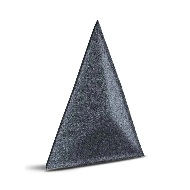 PYRAMID 3D Acoustic Felt Wall Panels - GREY Multipack