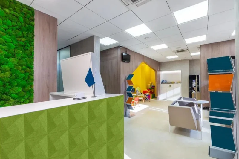 TWIST 3D Acoustic Felt Wall Panels - OLIVE Multipack