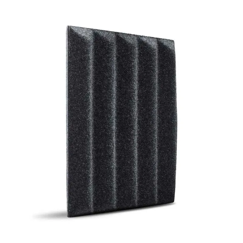 GROVE 3D Acoustic Felt Wall Panels - BLACK Multipack