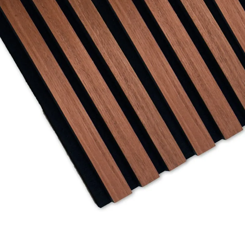 Mahogany - Acoustic Wood Slat Wall Panel