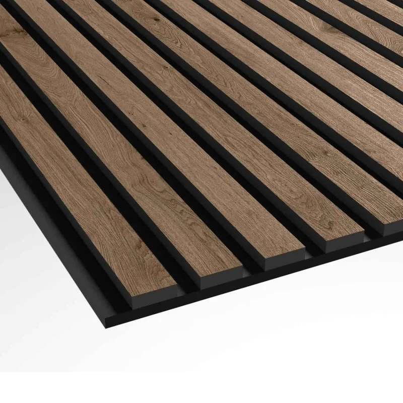 Walnut - Acoustic Wood Slat Wall Panel