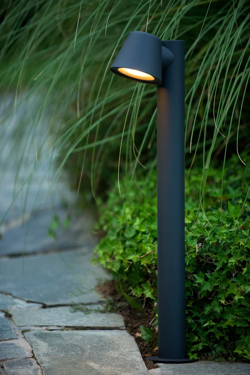 LED-Pollerleuchte Dingo dimmbar IP44 70cm Anthrazit