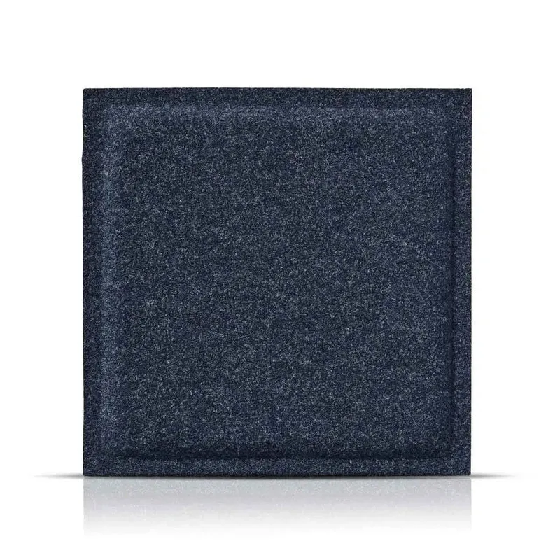 SQUARE BOLD 3D Acoustic Felt Wall Panels - NAVY Multipack