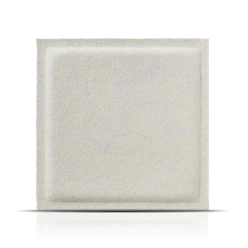 SQUARE BOLD 3D Acoustic Felt Wall Panels - CREAM Multipack