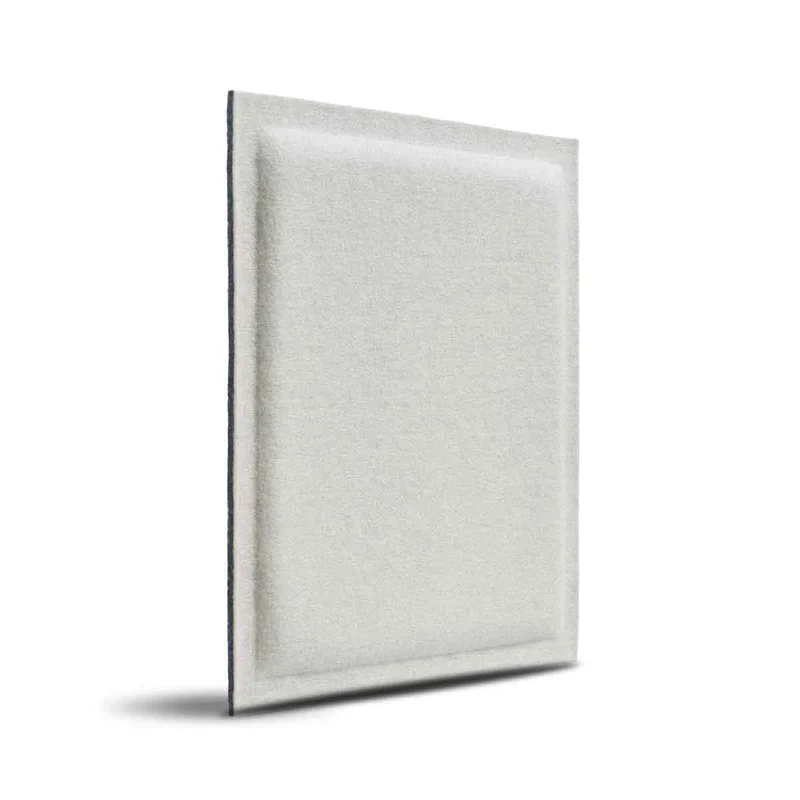 SQUARE BOLD 3D Acoustic Felt Wall Panels - CREAM Multipack