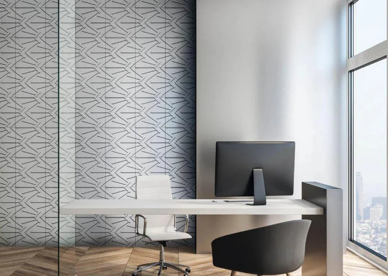 Concrete 3D Tile FORNAX Grey - Box of 12