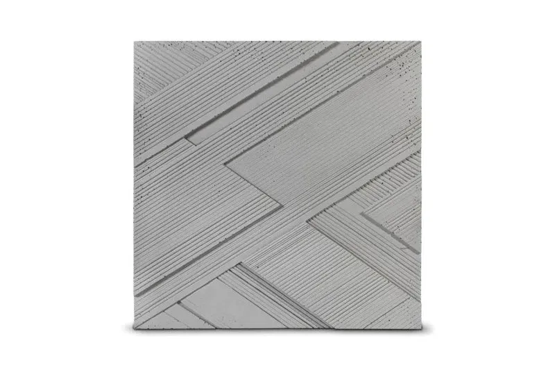 Concrete 3D Tile LUX - Box of 4