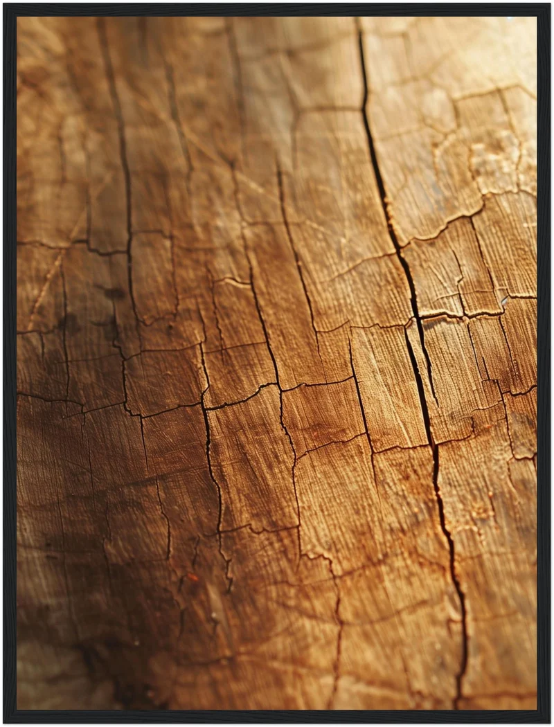 Getrocknete Gräser im Herbstlicht Poster