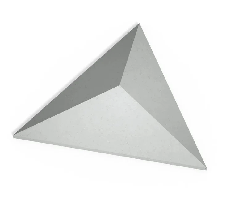 PYRAMIDE 3D concrete tile - sample