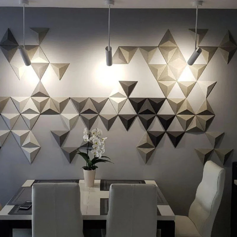 PYRAMIDE 3D concrete tile - sample