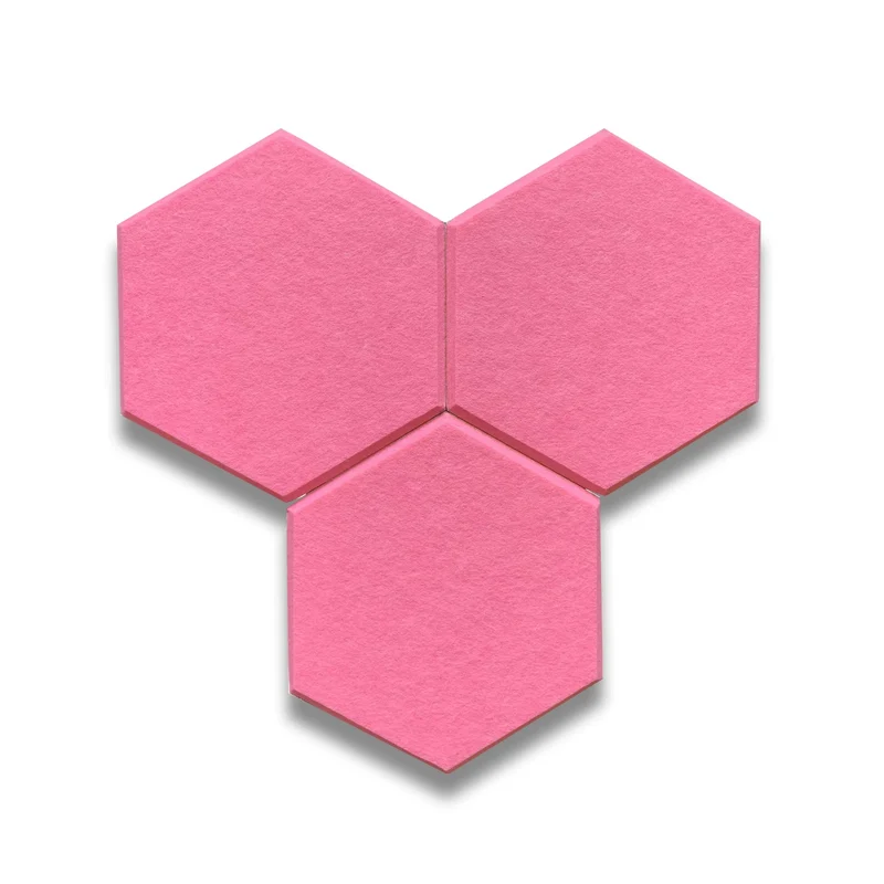 HEXA Felt 3D PET Wall Panels Sample
