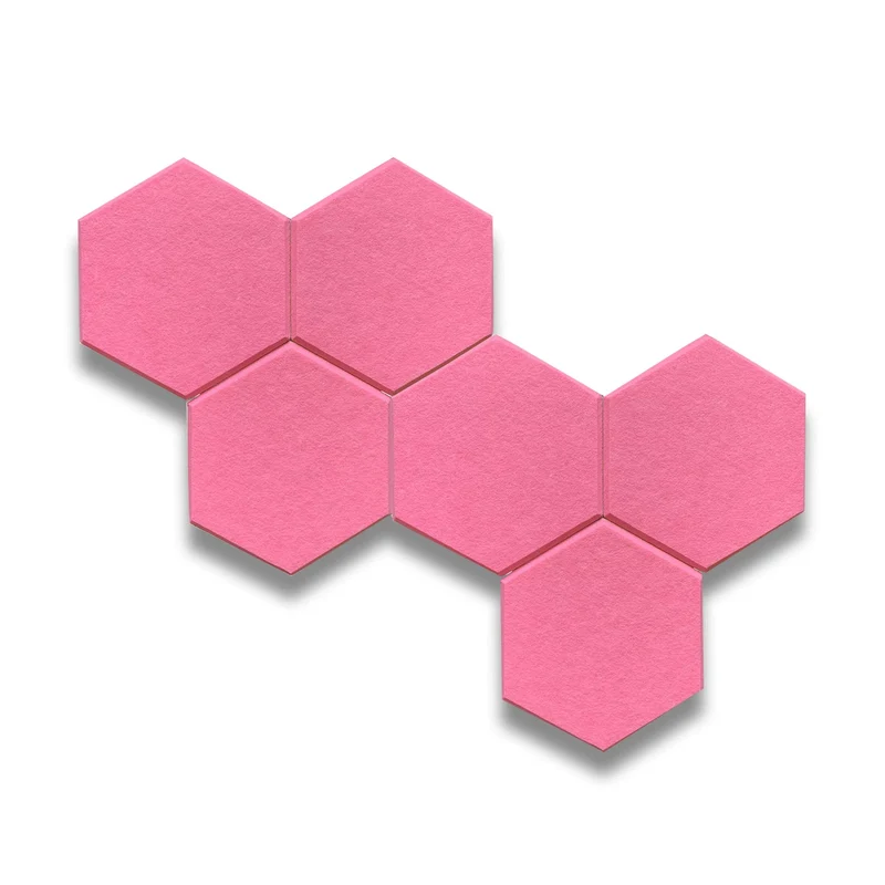 HEXA Felt 3D PET Wall Panels Sample