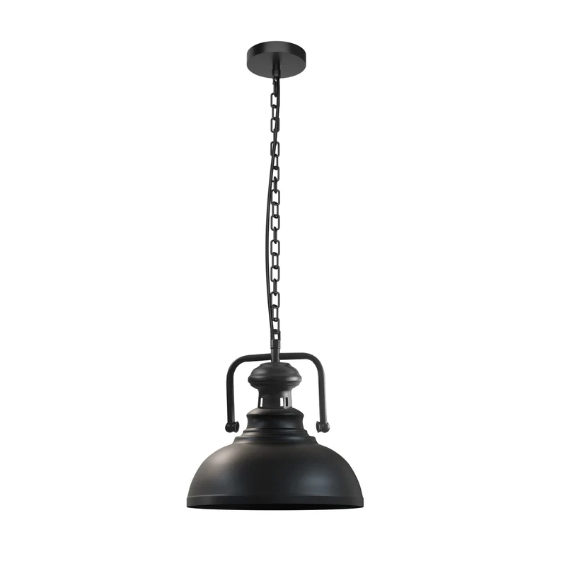 Pendelleuchte höhenverstellbar Deckenlampe Schwarz~3002
