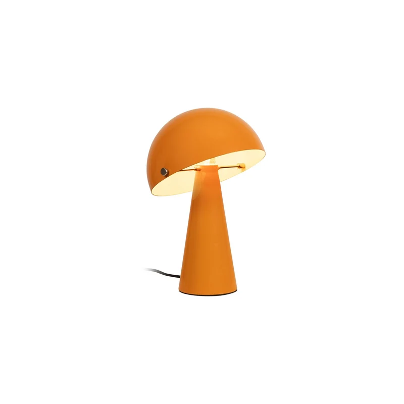 Tischleuchte Barone Retro Pilzform Ø23cm