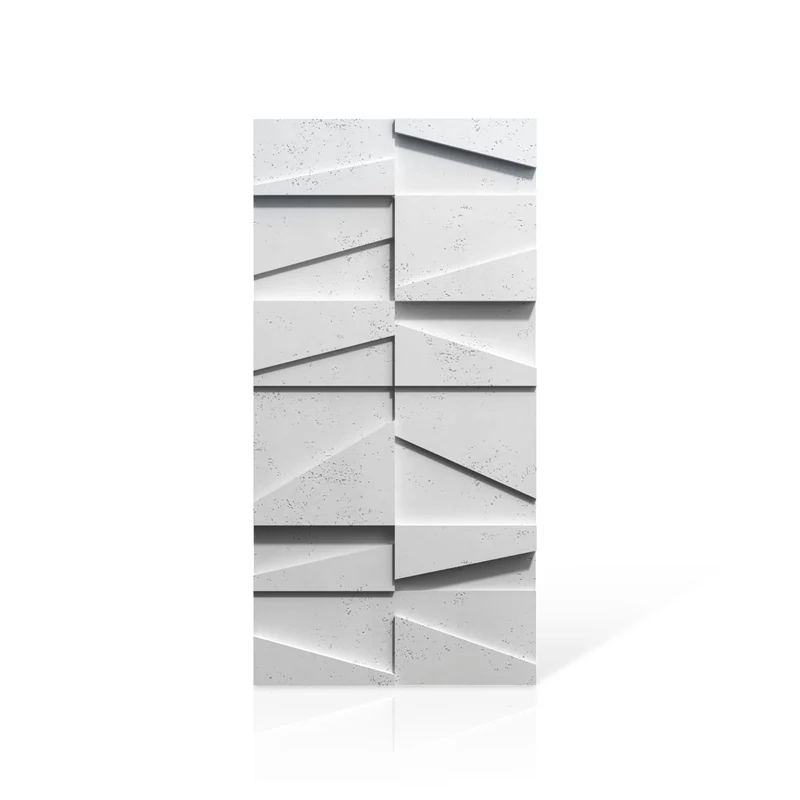 3D Concrete Wall Panels MULTI BOOKCASE