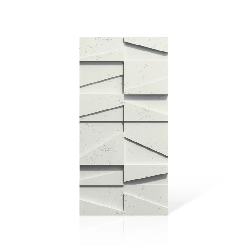 3D Concrete Wall Panels MULTI BOOKCASE