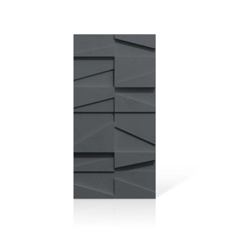 3D Concrete Wall Panels MULTI BOOKCASE