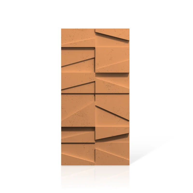 3D Concrete Wall Panels MULTI BOOKCASE