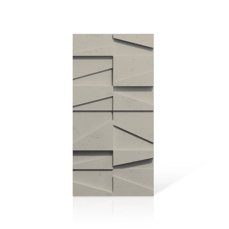 3D Concrete Wall Panels MULTI BOOKCASE
