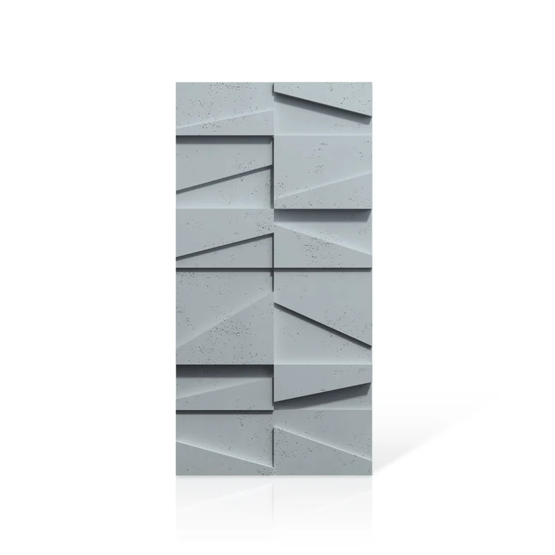 3D Concrete Wall Panels MULTI BOOKCASE