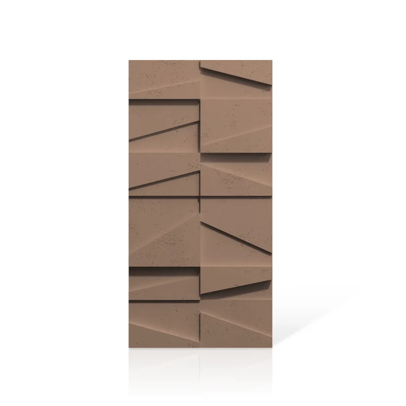3D Concrete Wall Panels MULTI BOOKCASE