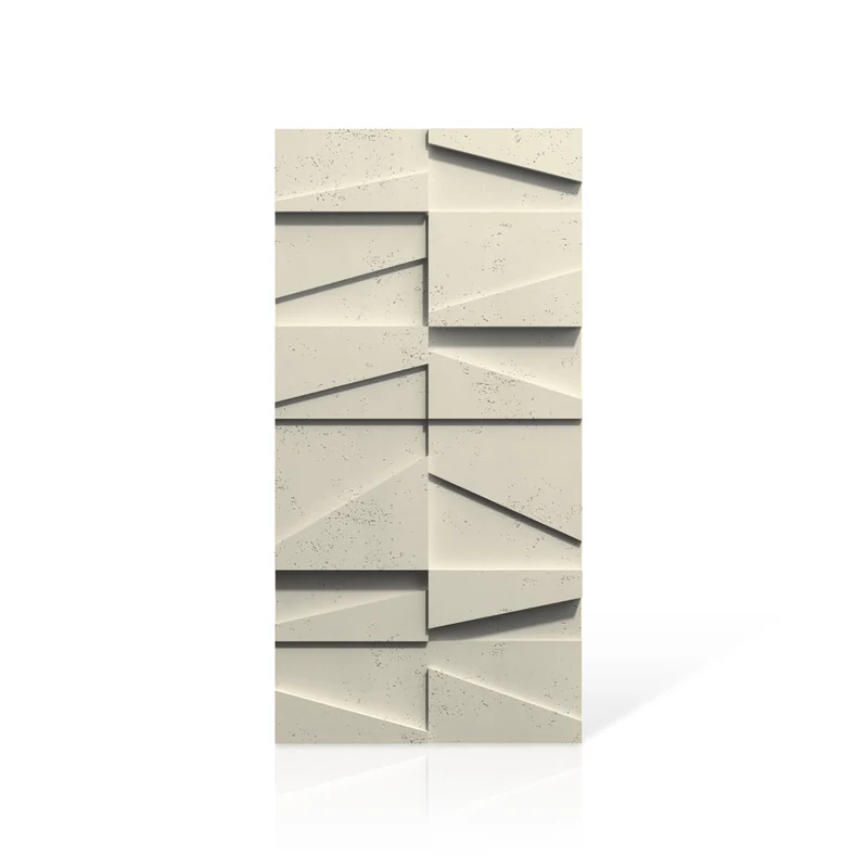 3D Concrete Wall Panels MULTI BOOKCASE